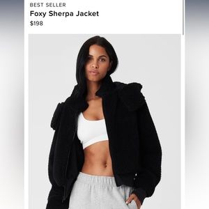 alo foxy sherpa jacket